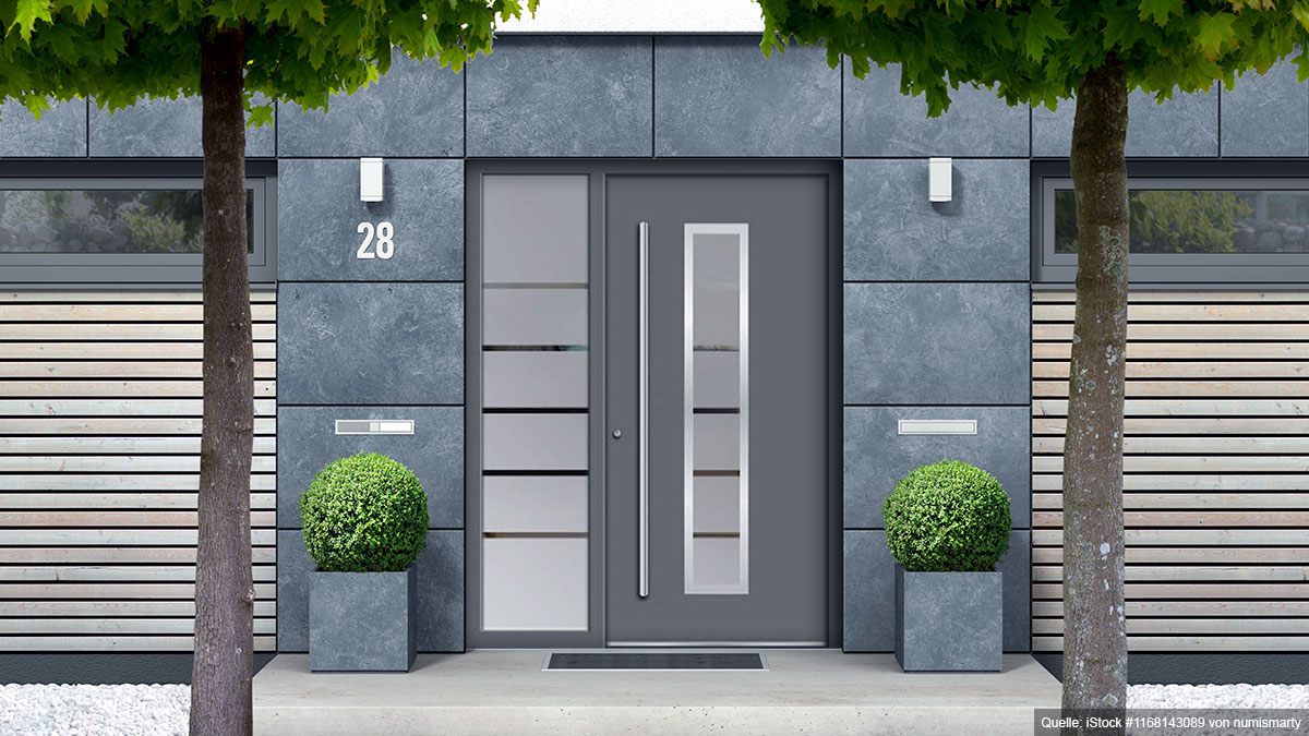 Aluminium-Haustüren von Versbach Metallbau Thüringen GmbH