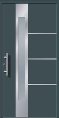 Aluminium-Haustüren | Bildquelle: Versbach Metallbau Thüringen GmbH